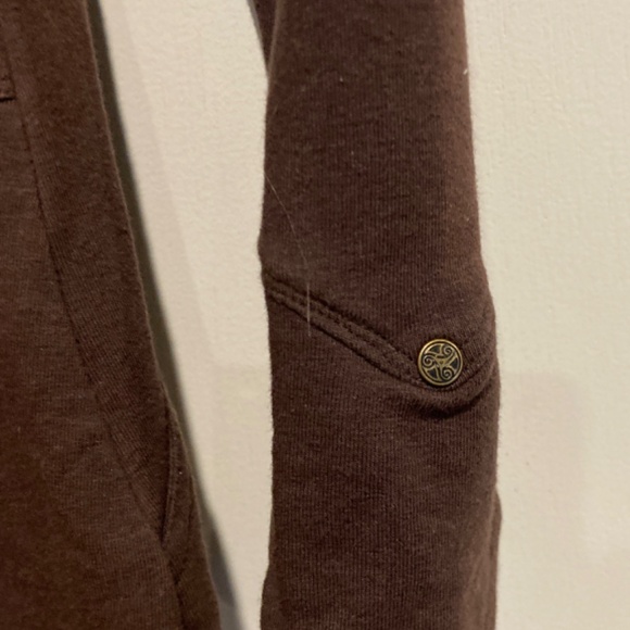 Maha Devi Organic Cotton & Hemp Tunic Hooded Jacket / XS - Picture 7 of 8